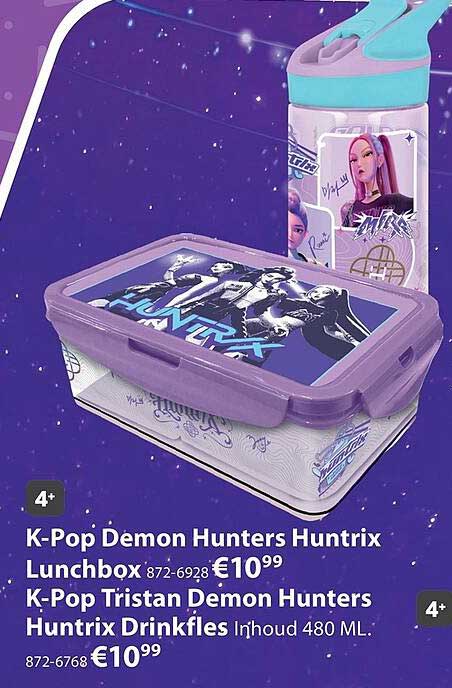 K-Pop Demon Hunters Huntrix Lunchbox 872-6928
