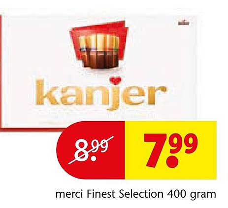 kanjer merci Finest Selection 400 gram