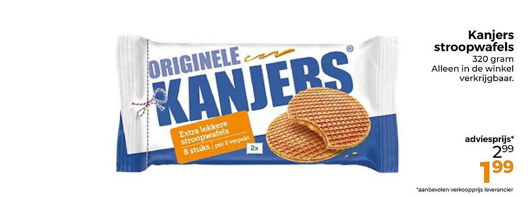 Kanjers stroopwafels 320 gram