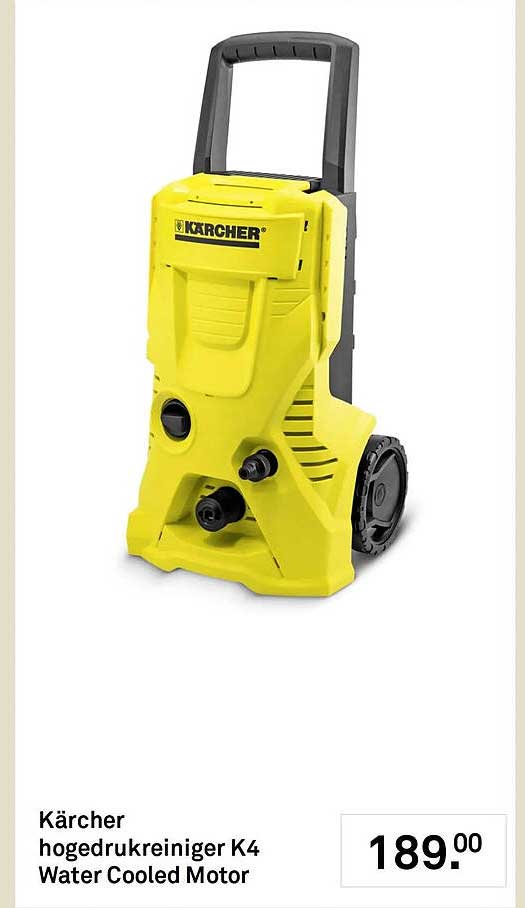 Kärcher hogedrukreiniger K4 Water Cooled Motor