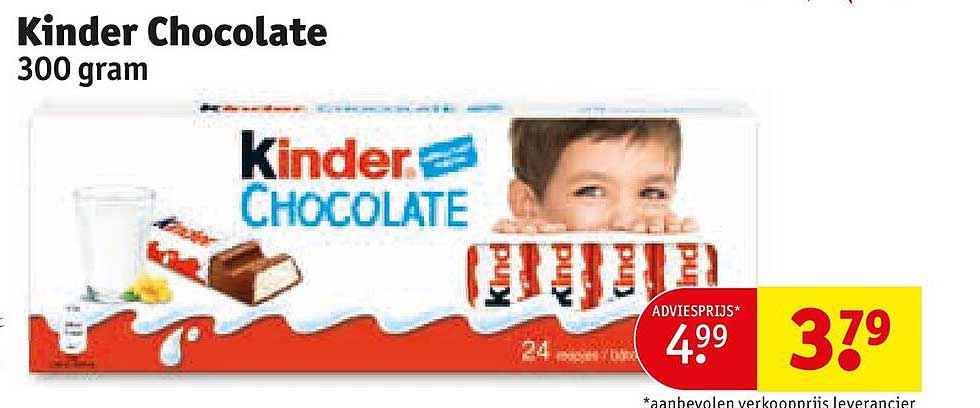 Kinder Chocolate 300 gram