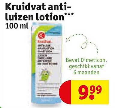 Kruidvat anti-luizen lotion*** 100 ml