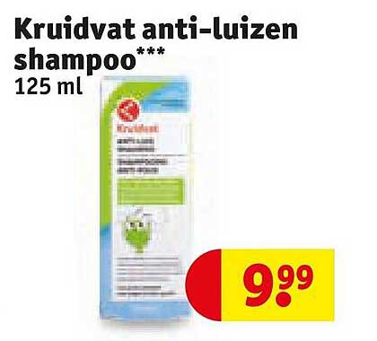 Kruidvat anti-luizen shampoo*** 125 ml