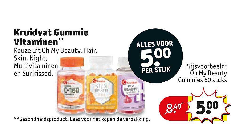 Kruidvat Gummie Vitaminen**