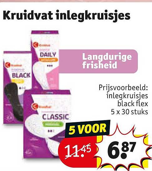 Kruidvat inlegkruisjes