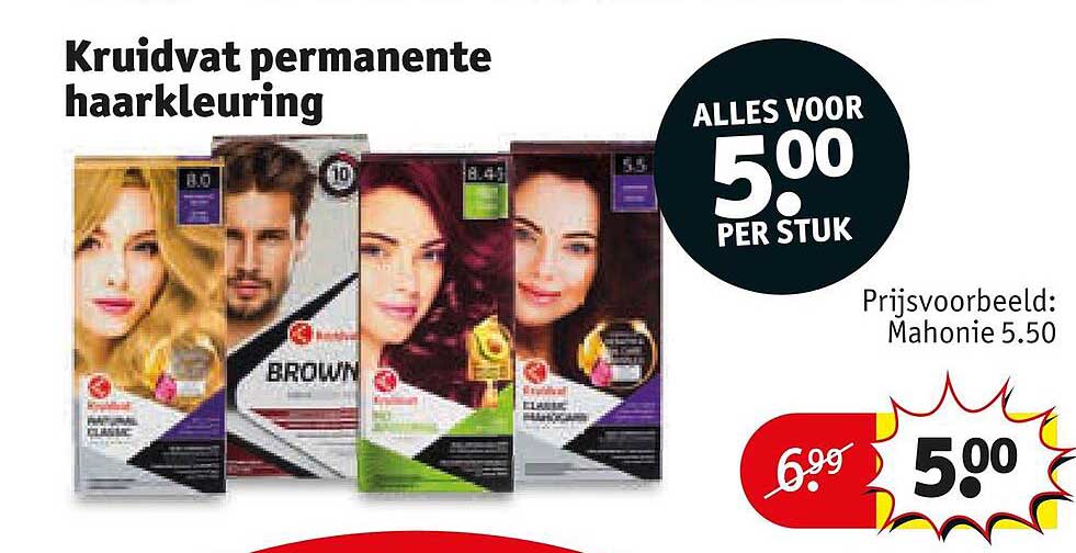 Kruidvat permanente haarkleuring