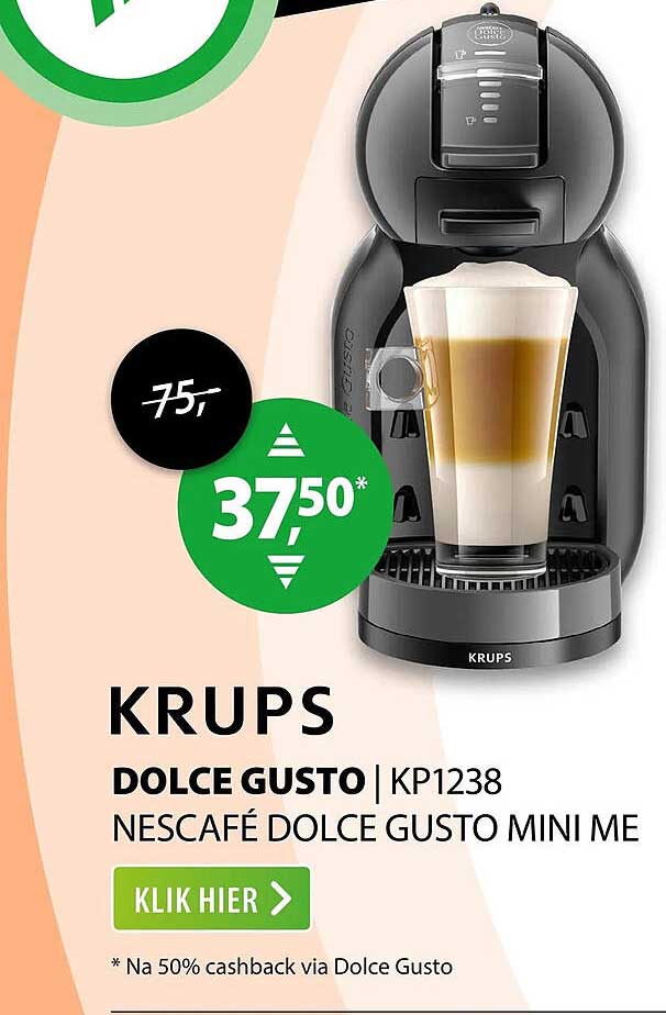 KRUPS DOLCE GUSTO | KP1238 NESCAFÉ DOLCE GUSTO MINI ME