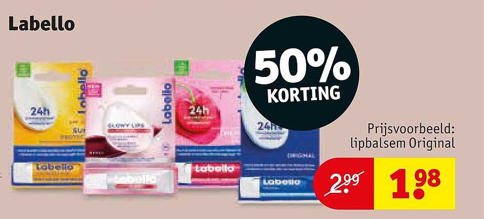 Labello 50% KORTING