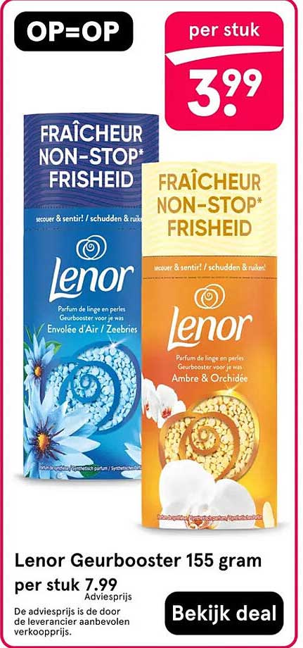 Lenor Geurbooster 155 gram