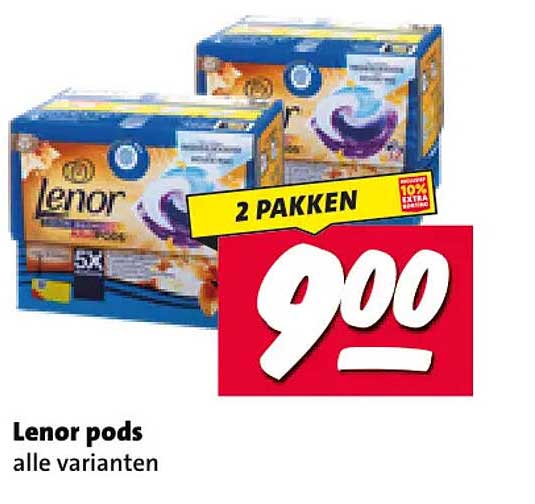 Lenor pods alle varianten 2 pakken