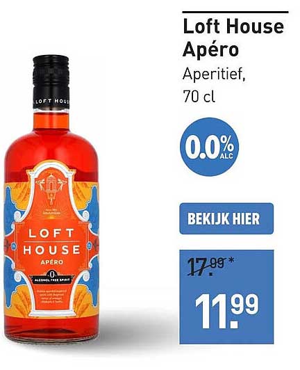 Loft House Apéro Aperitief, 70 cl