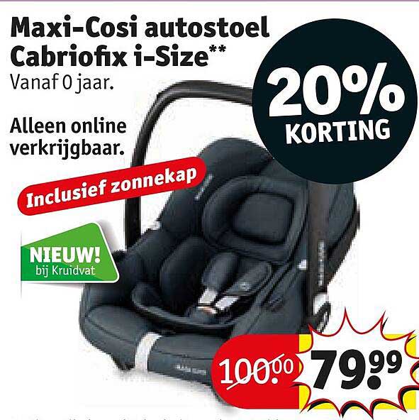 Maxi-Cosi autostoel Cabriofix i-Size**
