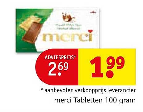 merci Tabletten 100 gram