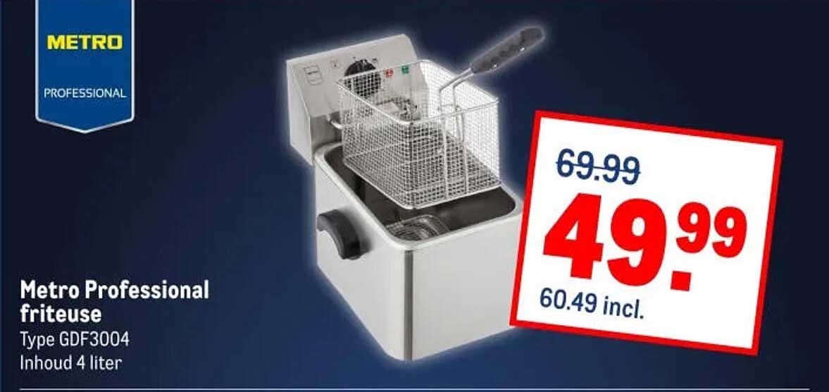 Metro Professional friteuse
