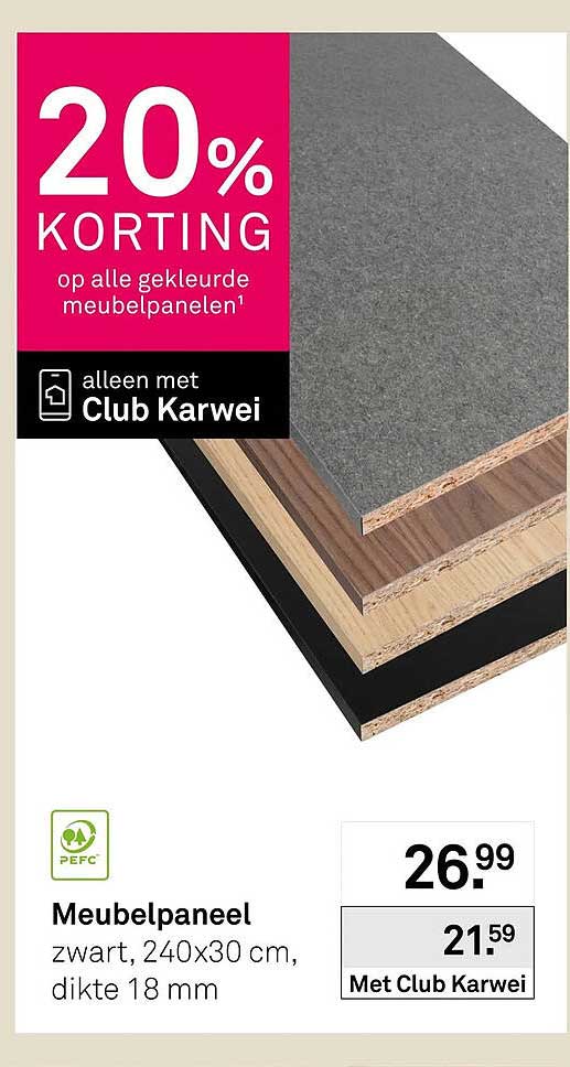Meubelpaneel zwart, 240x30 cm, dikte 18 mm