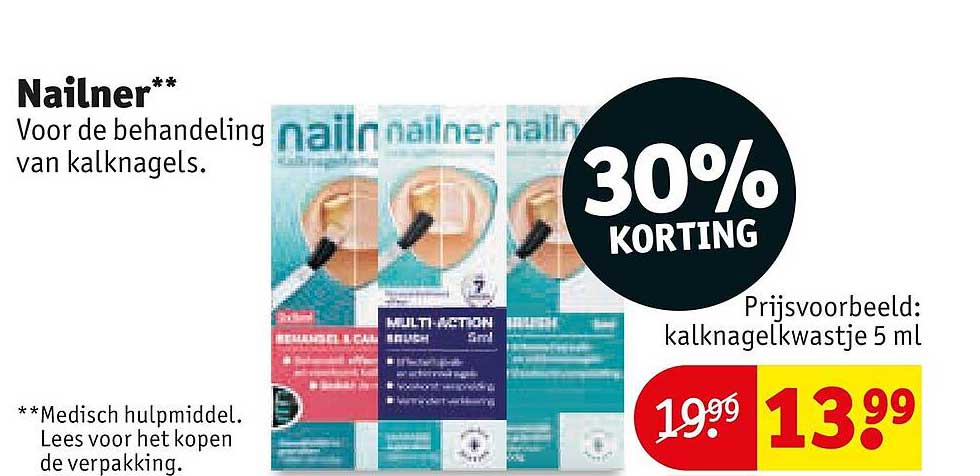 Nailner** 30% KORTING