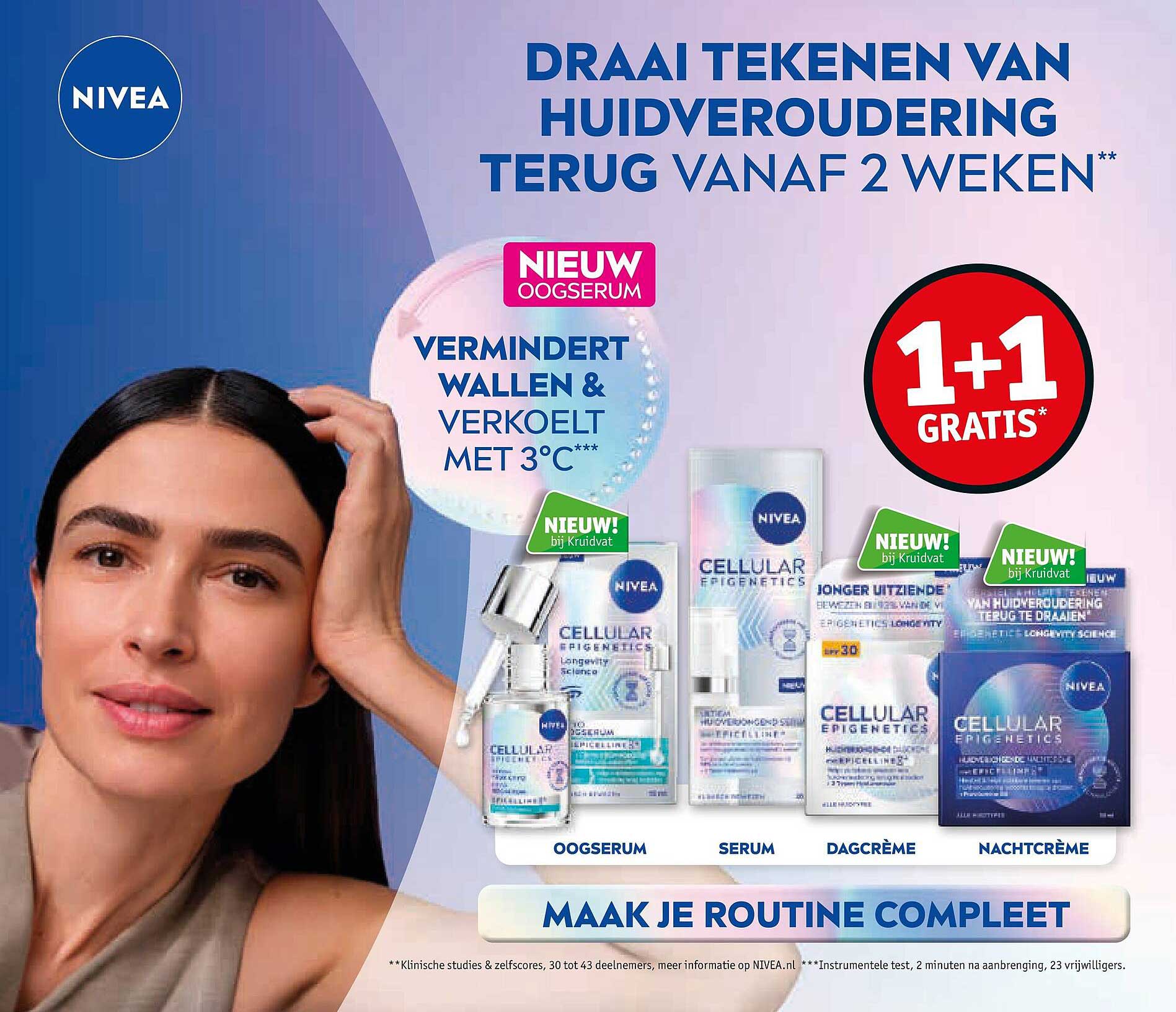 NIVEA Cellular Epigenetics 1+1 gratis
