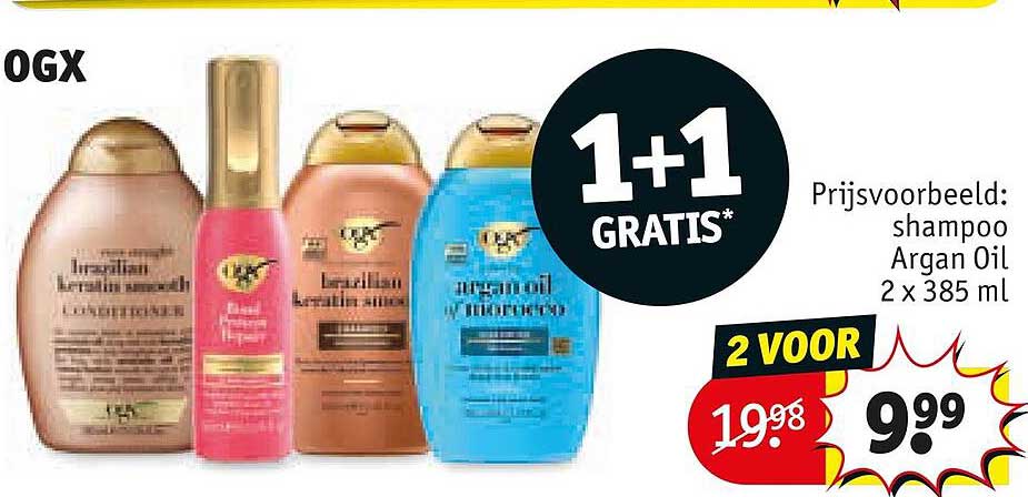 OGX 1+1 GRATIS*