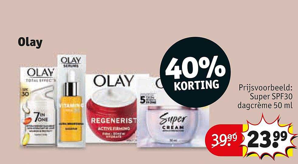 Olay 40% KORTING