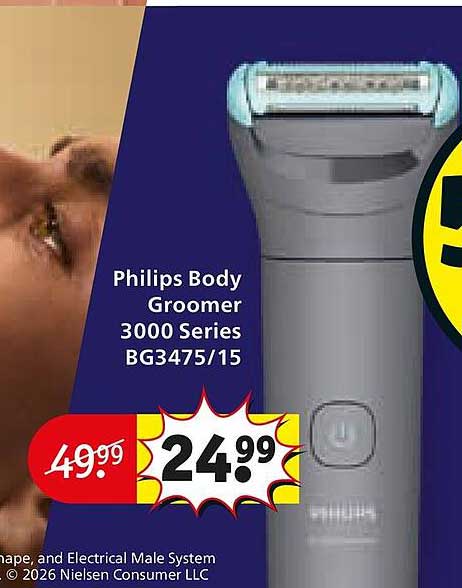 Philips Body Groomer 3000 Series BG3475/15