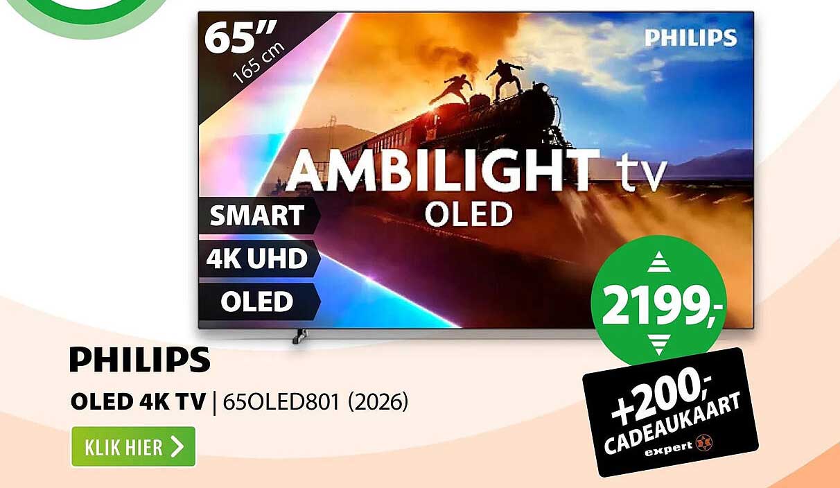 PHILIPS OLED 4K TV | 65OLED801 (2026)