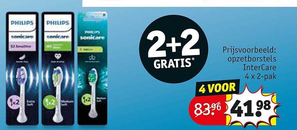 Philips sonicare 2+2 GRATIS*