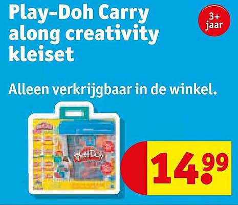 Play-Doh Carry along creativity kleiset