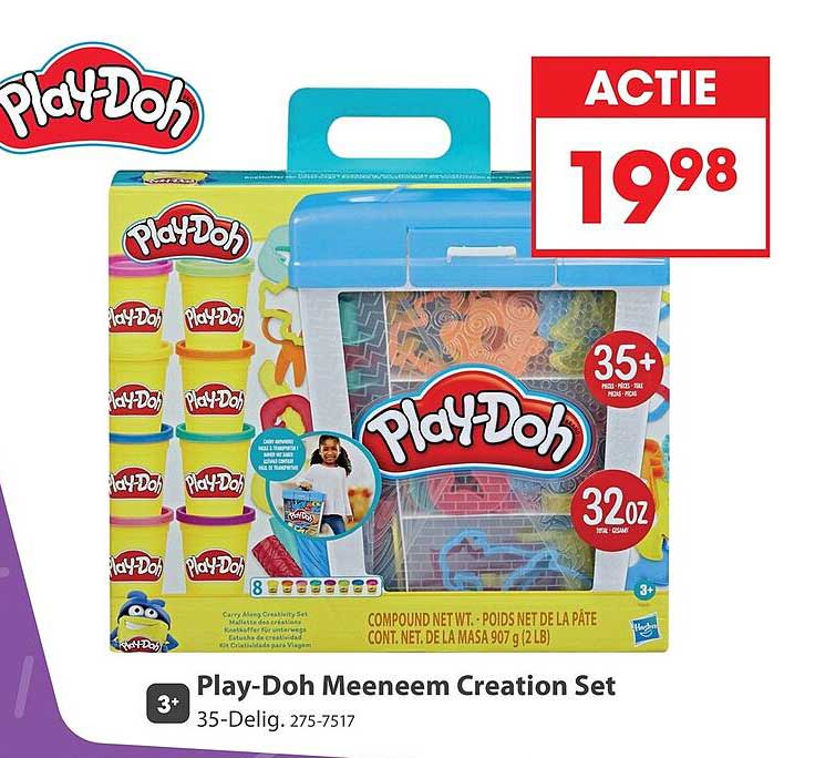 Play-Doh Meeneem Creation Set 35-Delig