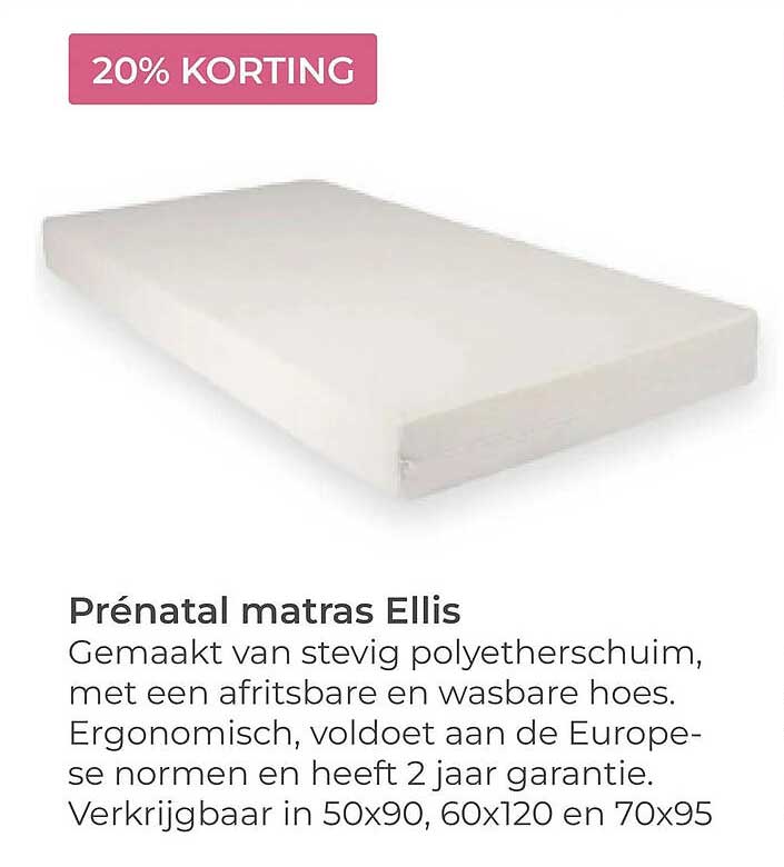 Prénatal matras Ellis