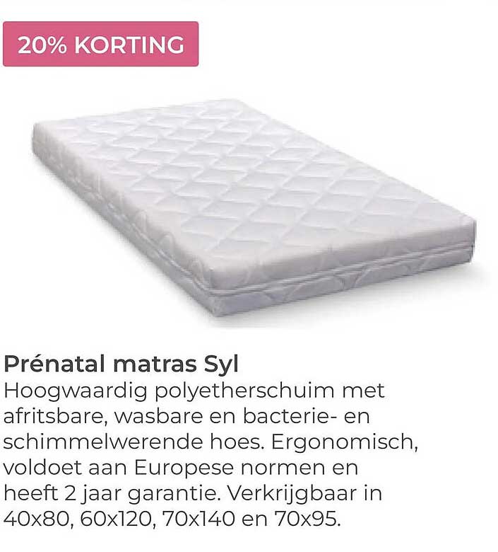 Prénatal matras Syl