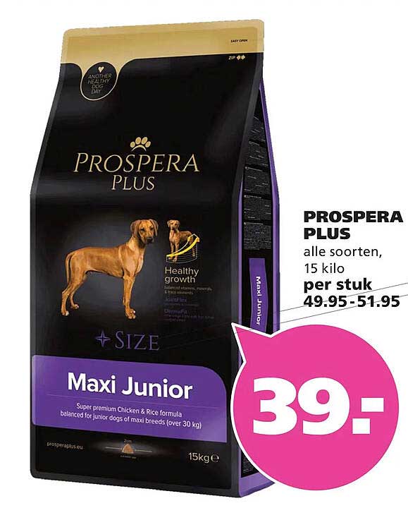 PROSPERA PLUS alle soorten, 15 kilo per stuk