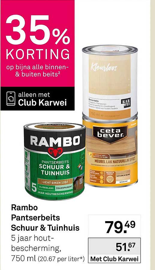 Rambo Pantserbeits Schuur & Tuinhuis