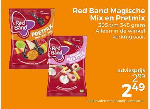 Red Band Magische Mix en Pretmix