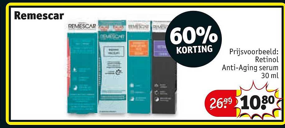 Remescar 60% KORTING