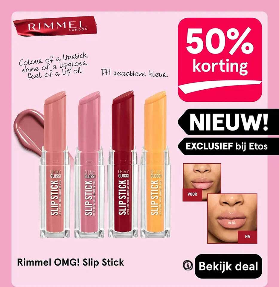 Rimmel OMG! Slip Stick 50% korting