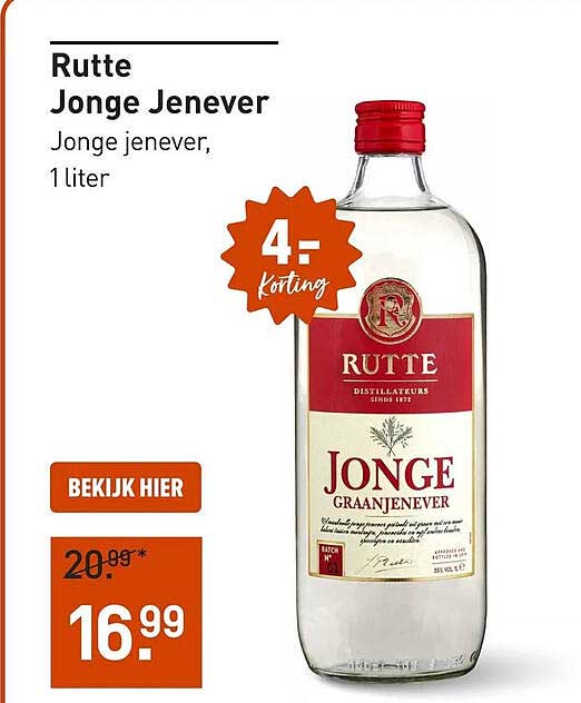 Rutte Jonge Jenever