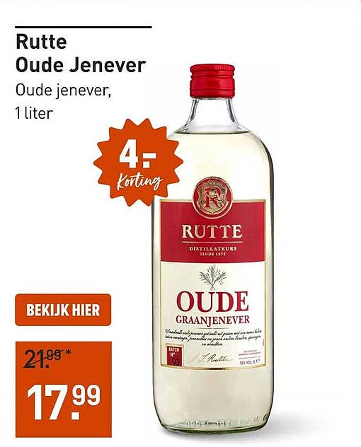 Rutte Oude Jenever