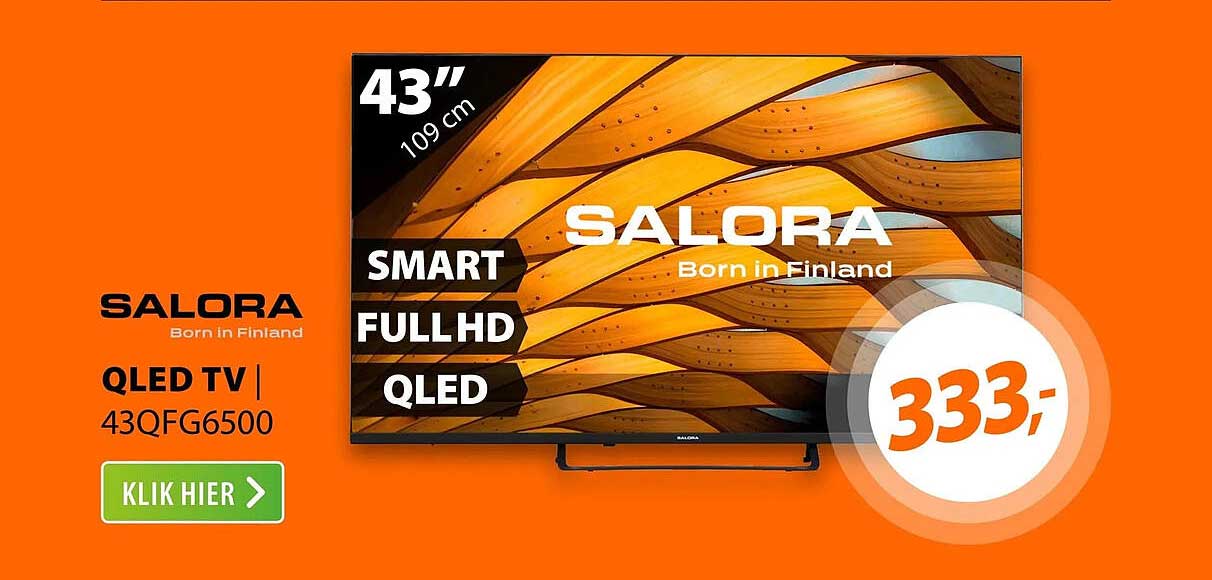 SALORA QLED TV 43QFG6500