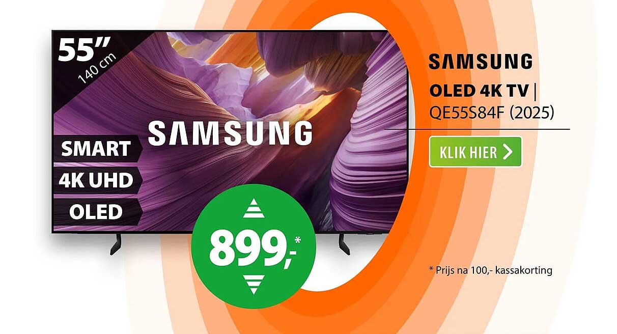 SAMSUNG OLED 4K TV | QE55S84F (2025)