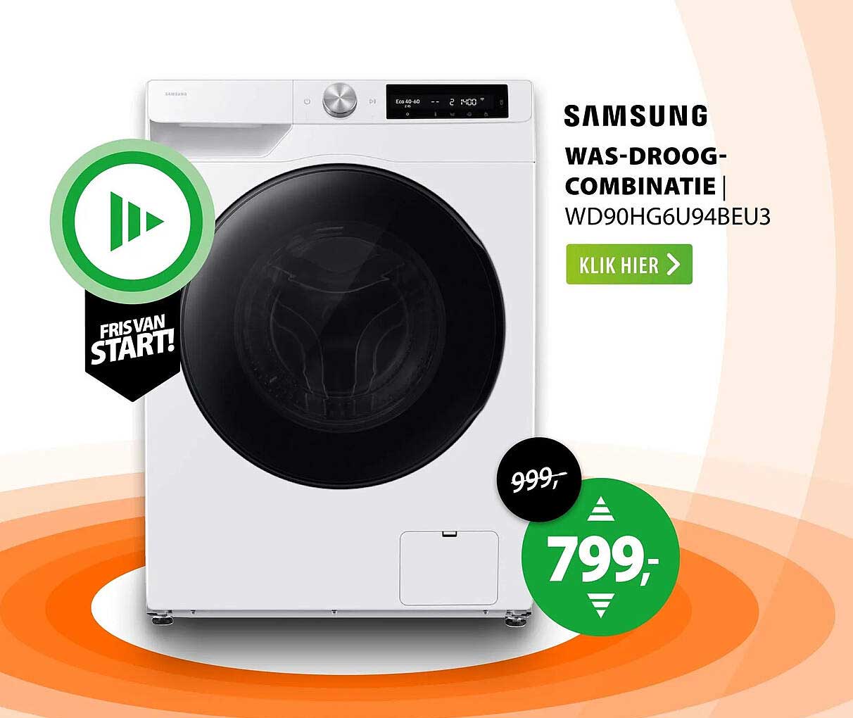 SAMSUNG WAS-DROOG-COMBINATIE WD90HG6U94BEU3