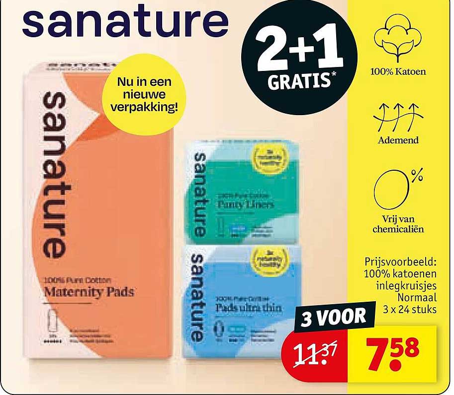 sanature 2+1 GRATIS
