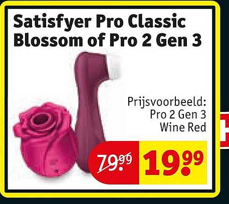 Satisfyer Pro Classic Blossom of Pro 2 Gen 3