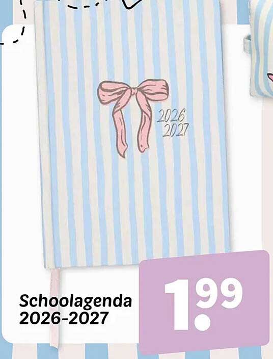 Schoolagenda 2026-2027