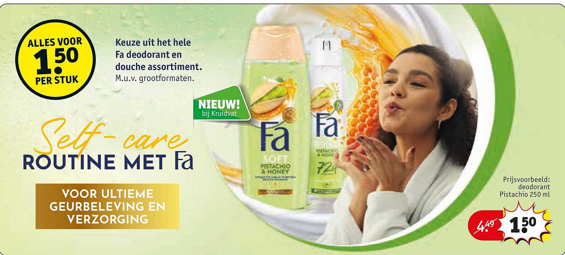 Self-care routine met Fa