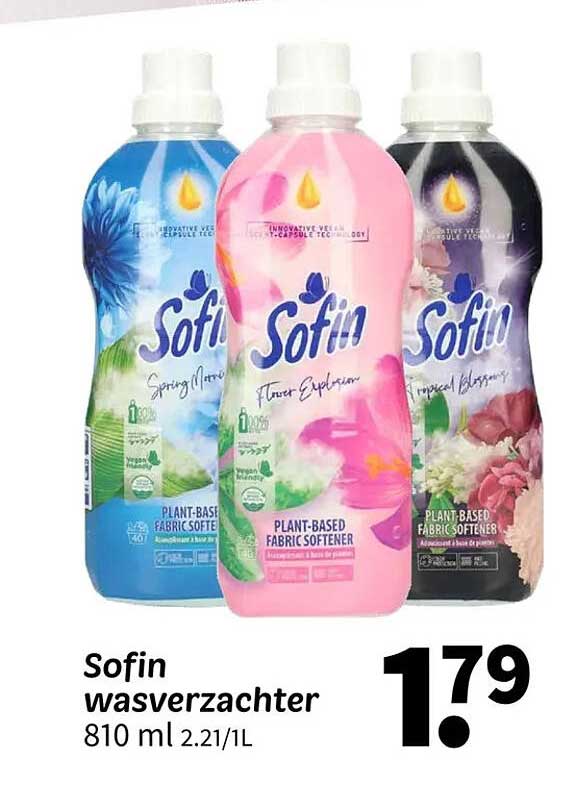 Sofin wasverzachter 810 ml