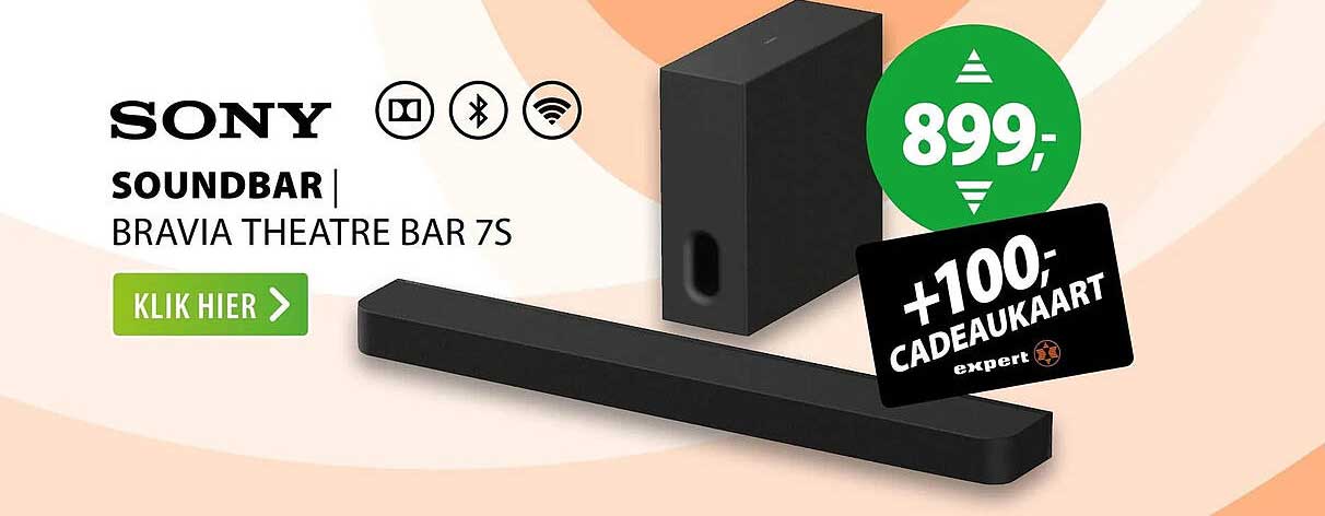 SONY SOUNDBAR BRAVIA THEATRE BAR 7S