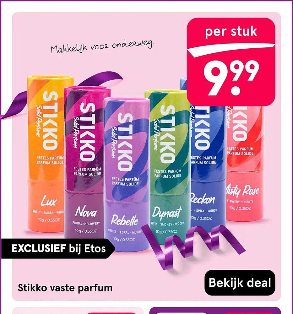 Stikko vaste parfum