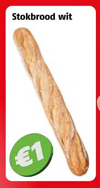 Stokbrood wit