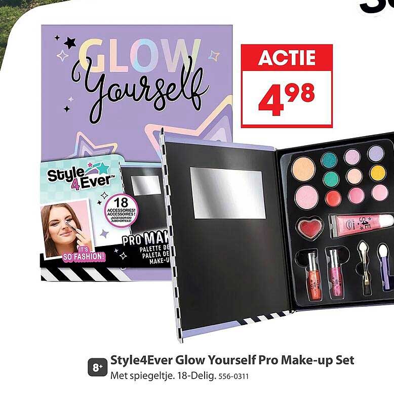 Style4Ever Glow Yourself Pro Make-up Set