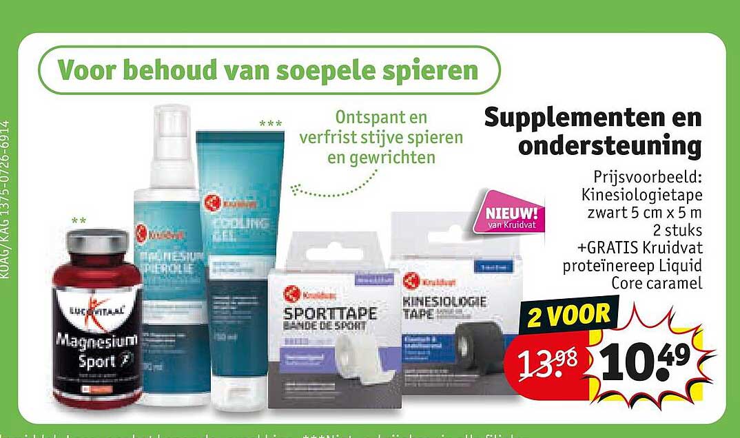 Supplementen en ondersteuning 2 voor